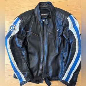 BMW biker jacket leather